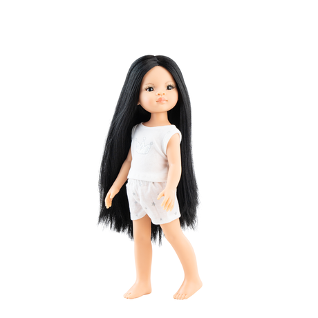 Кукла Паола, 32 см, в пижаме